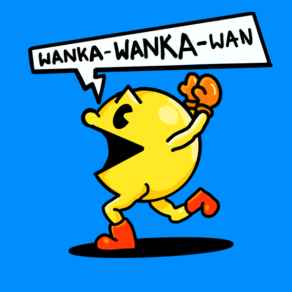 Art: Rude Pac Man